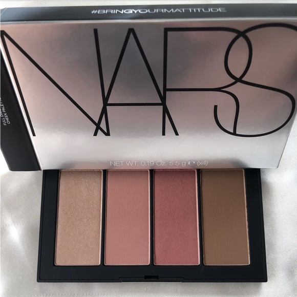 NARS Cheek Palette Full Dimension 1 BringYourMattitude 4 Pan Palette 22g NIB - Picture 1 of 12